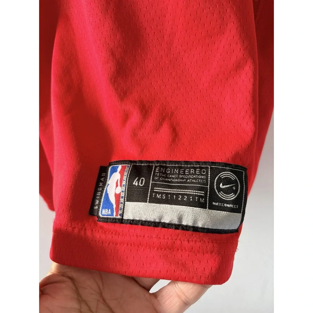 Nike Houston Rockets James Harden #13 Swingman Jersey Red Size 40 Small NBA